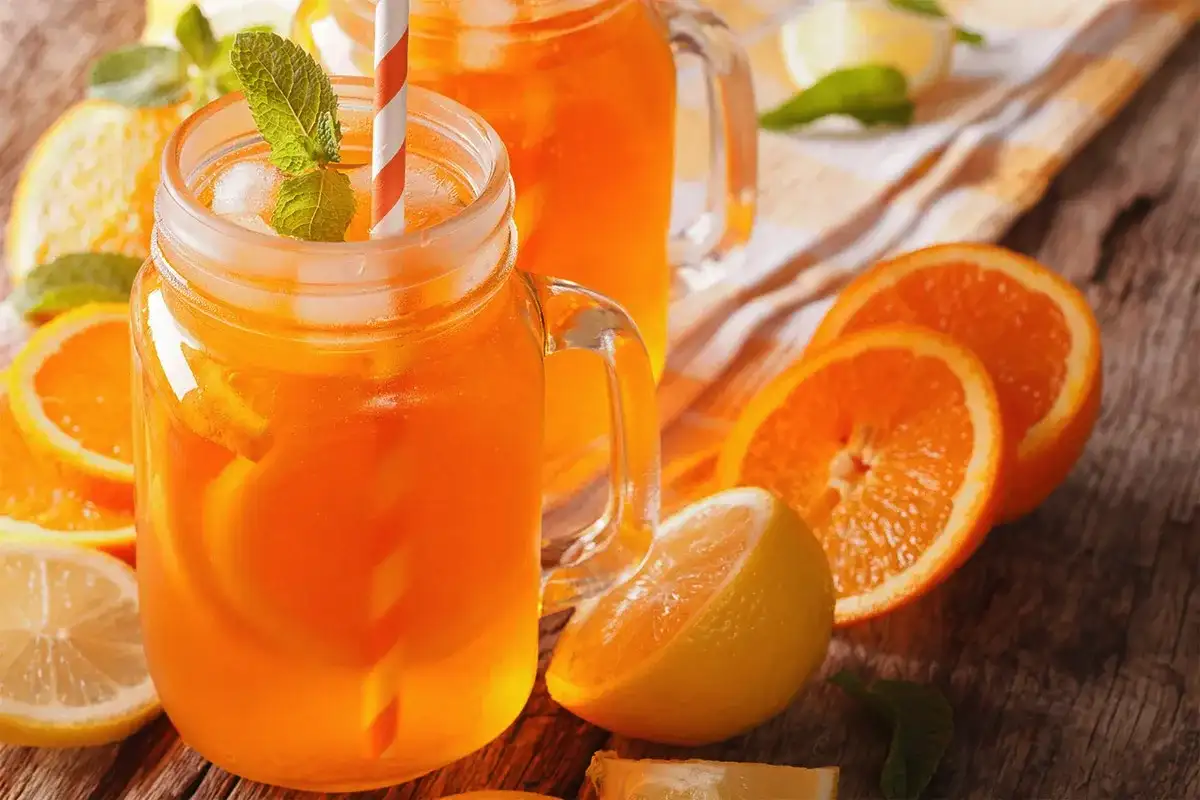Enkel appelsinlimonade