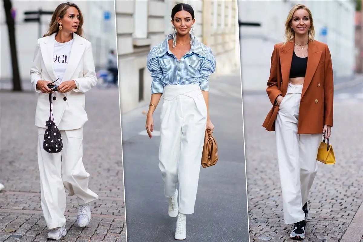 6 farver sko, der passer bedst til hvidt tøj: Stylisters mening